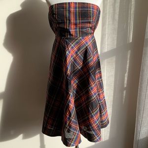 SALE! J. Crew plaid silk dress 4
